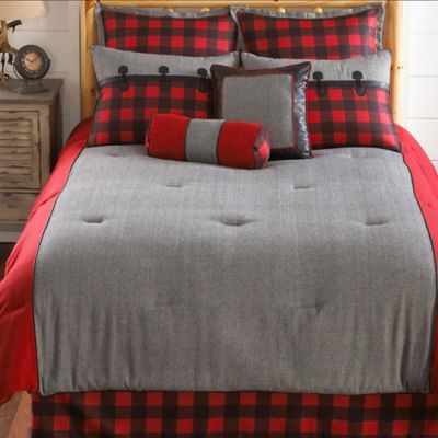 Larissa Plaid Comforter Set Bed Bath Beyond