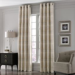 Valeron Lustre Grommet Top Window Curtain Panel