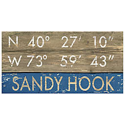 Sandy Hook 28-Inch x 16-Inch Framed Art