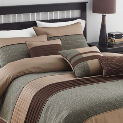 Madison Park Boone 7 Piece Comforter Set Bed Bath Beyond