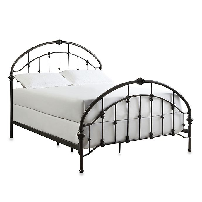 Jaime Arched Metal Queen Bed Frame With, Inspire Q Queen Bed