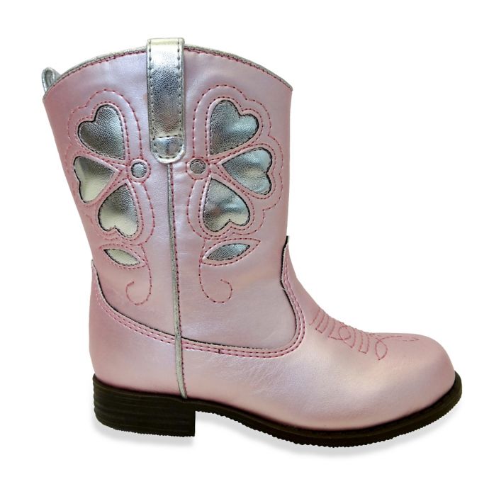 metallic cowgirl boots