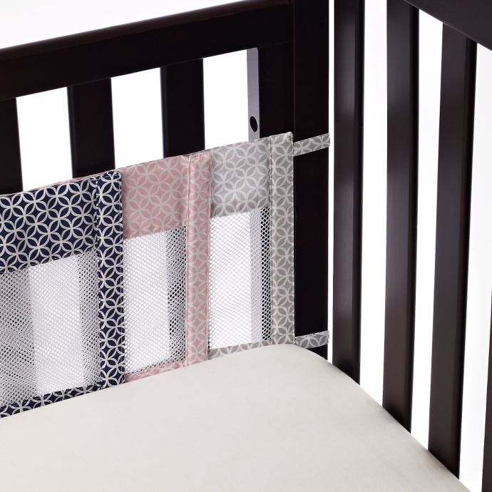 Wendy Bellissimo Mix Match Secure Me Mesh Crib Liner Buybuy Baby