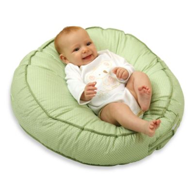 Snoogle&reg;  Podster&reg; Sling-Style Infant Lounger in Green Pin Dot