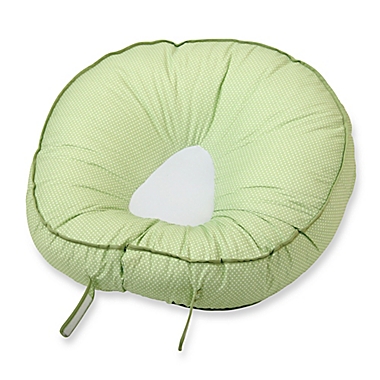 Snoogle&reg;  Podster&reg; Sling-Style Infant Lounger in Green Pin Dot. View a larger version of this product image.