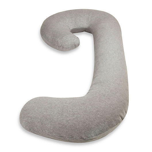 Alternate image 1 for Leachco® Snoogle® Jersey Total Body Pillow in Heather Gray