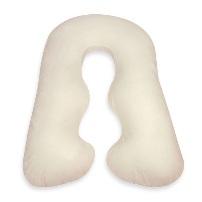 Leachco Back N Belly Chic Contoured Body Pillow In Ivory Buybuy