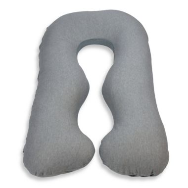 Snoogle&reg; Back N Belly Chic Jersey Replacement Cover in Heather Grey. View a larger version of this product image.