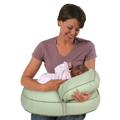 Leachco Natural Boost Original Adjustable Nursing Pillow Set In