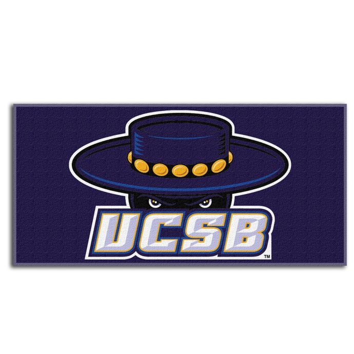 University Of California Santa Barbara Official Beach Towel Bed