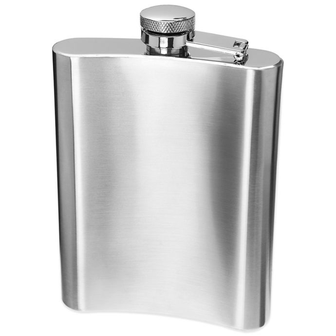 Oggi Stainless Steel Hip Flask With Funnel Bed Bath Beyond