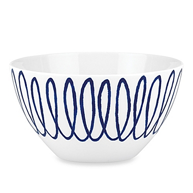 kate spade new york Charlotte Street&trade; East Soup/Cereal Bowl in Indigo. View a larger version of this product image.