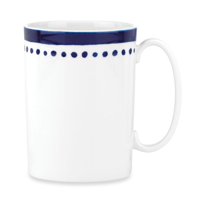 kate spade new york Charlotte Street™ East Mug in Indigo Bed Bath and Beyond Canada