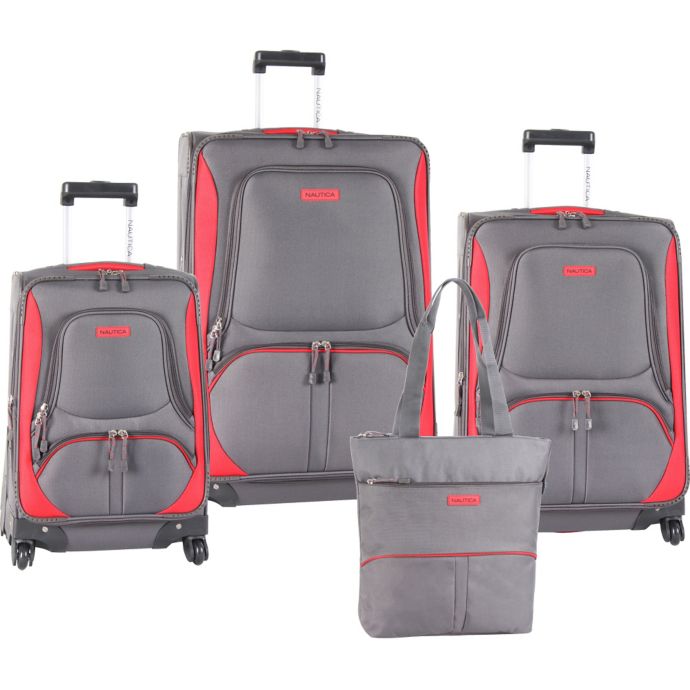 4 piece spinner luggage set
