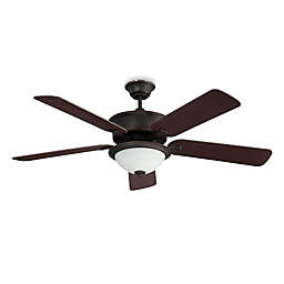 Concord Fans Brookport 52-Inch Single-Light Indoor Ceiling Fan in Oil Brushed Bronze
