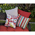 Alternate image 1 for Destination Summer Medford Square Indoor/Outdoor Throw Pillow in Cherry