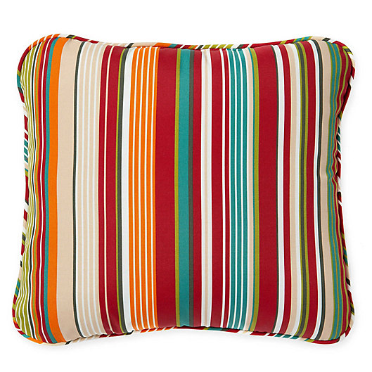 Destination Summer Stripe Outdoor Deep, Bed Bath And Beyond Patio Seat Cushions