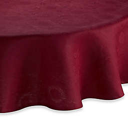 Garnier-Thiebaut Mille Datcha Nacre 69-Inch Round Linen Tablecloth