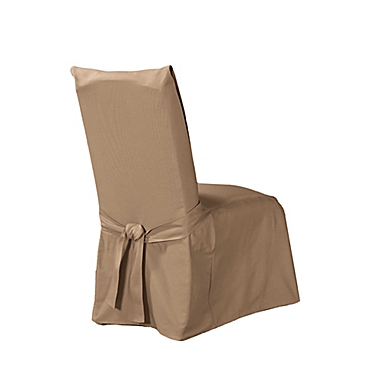 Sure Fit&reg; Duck Supreme Cotton Dining Room Chair Slipcover. View a larger version of this product image.
