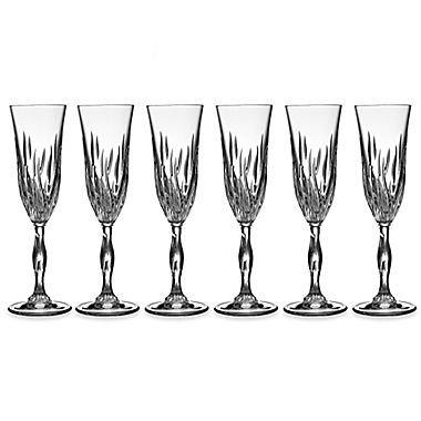 Lorren Home Trends Fire Toasting Flutes (Set of 6). View a larger version of this product image.