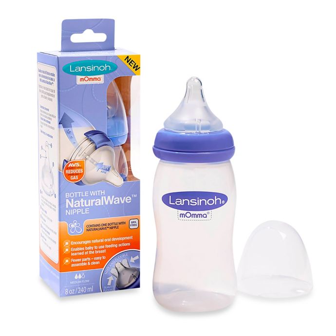 Lansinoh® Momma® Bottle with NaturalWave™ Nipple buybuy BABY