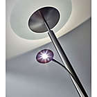 Alternate image 1 for Adesso&reg; Stellar Brushed Steel Torchiere Floor Lamp with Reading Light