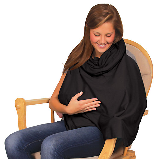 Alternate image 1 for Leachco® Luxi™ Infinity Nursing Scarf in Black