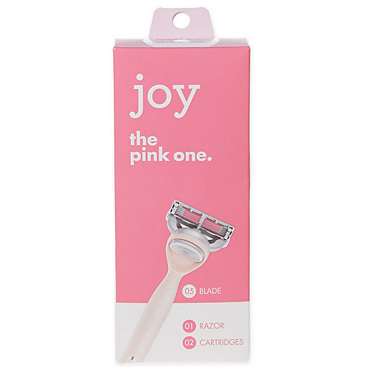 Alternate image 1 for Joy The Pink One Women's Razor with 2 Refill Cartridges