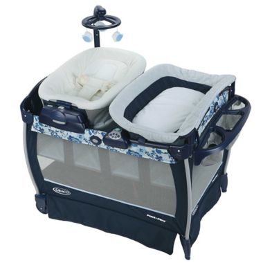 Graco&reg;Pack &#39;n Play&reg; Nearby Seat Playard in Tessa. View a larger version of this product image.
