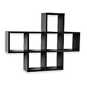 Cubby Laminated Shelving Unit in Black