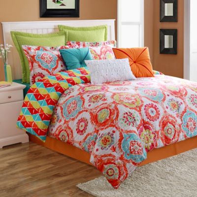 Fiesta Ava Reversible Comforter Set Bed Bath Beyond