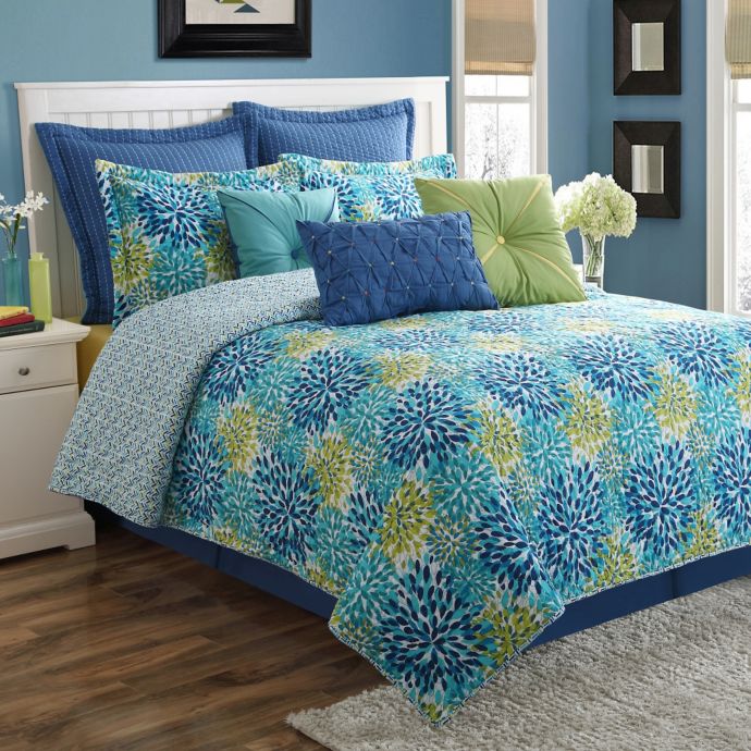 Fiesta Calypso Reversible Comforter Set Bed Bath Beyond