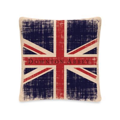 Union Jack Square Throw Pillow 