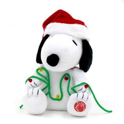 musical snoopy stuffed animal