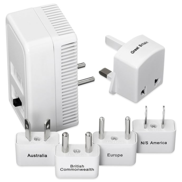 Go Travel Worldwide 1875 watt Adapter Kit and Converter Bed Bath and