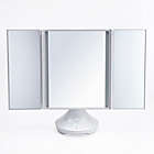 Alternate image 3 for iHome Vanity Speaker Mirror with Bluetooth in White