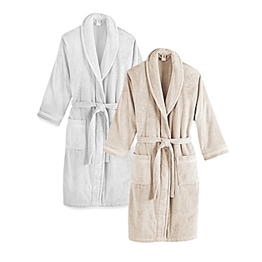 Frette at Home Unisex Milano Terry Bathrobe. View a larger version of this product image.