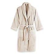 Frette at Home Size Large/Extra Large Unisex Milano Terry Bathrobe in Ivory