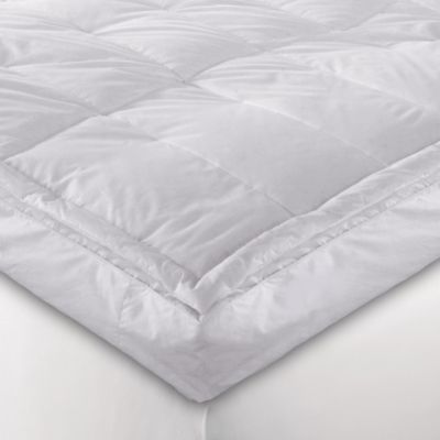 5 White Down Blend Pillowtop Featherbed Bed Bath Beyond