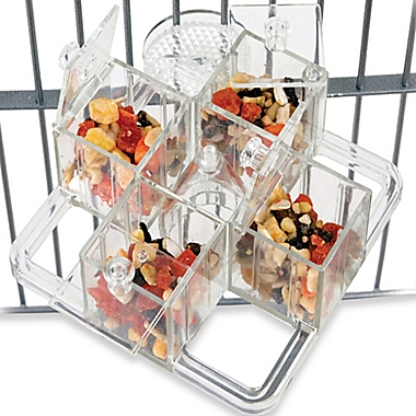 CFS 4 Corner Cage Mount Foraging Carousel Device. View a larger version of this product image.