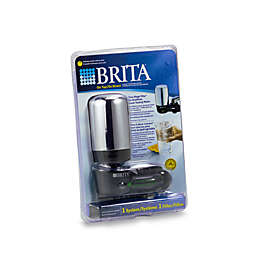 Brita® On Tap Chrome and Black Faucet Mount Filters