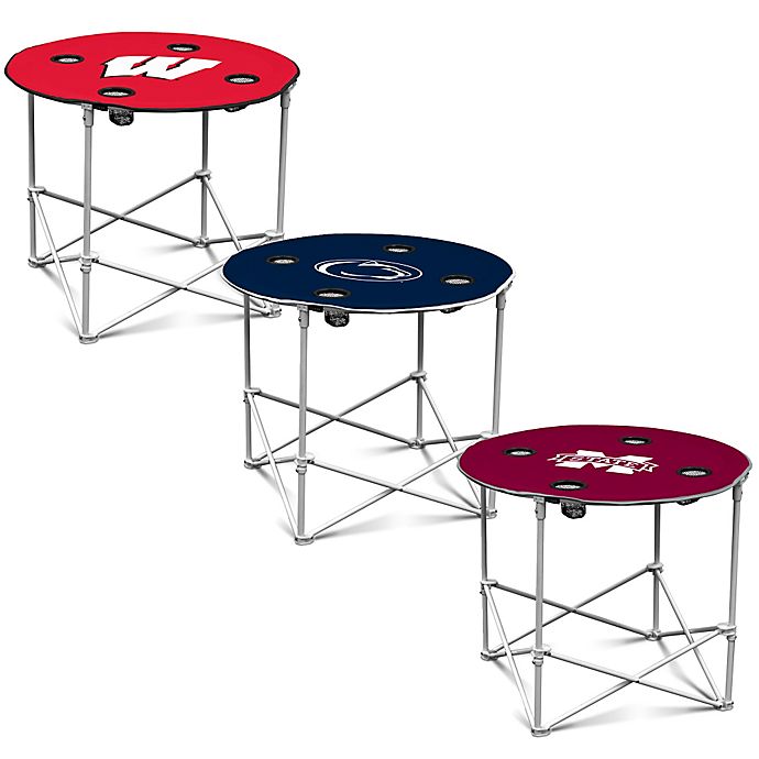 Alternate image 1 for NCAA Round Collapsible Table