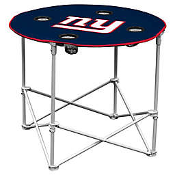 NFL New York Giants Round Collapsible Table