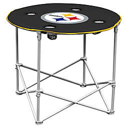 NFL Pittsburgh Steelers Round Collapsible Table