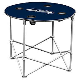 NFL Seattle Seahawks Round Collapsible Table