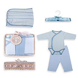 Tadpoles™ by Sleeping Partners Starburst Size 6-12M 5-Piece Layette Baby Gift Set in Blue