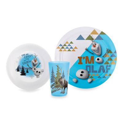 disney frozen plate set