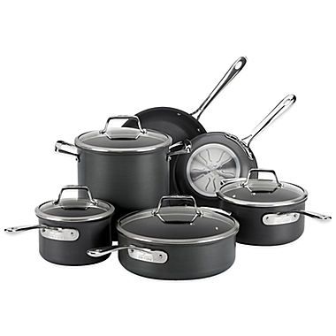 All-Clad B1 Hard Anodized Nonstick 10-Piece Cookware Set and Open Stock. View a larger version of this product image.