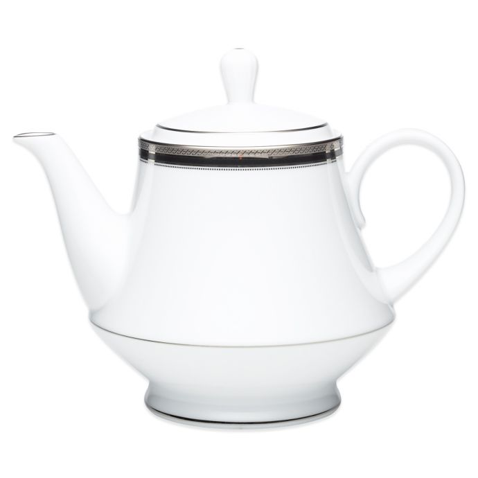 Noritake® Austin Platinum Teapot Bed Bath & Beyond