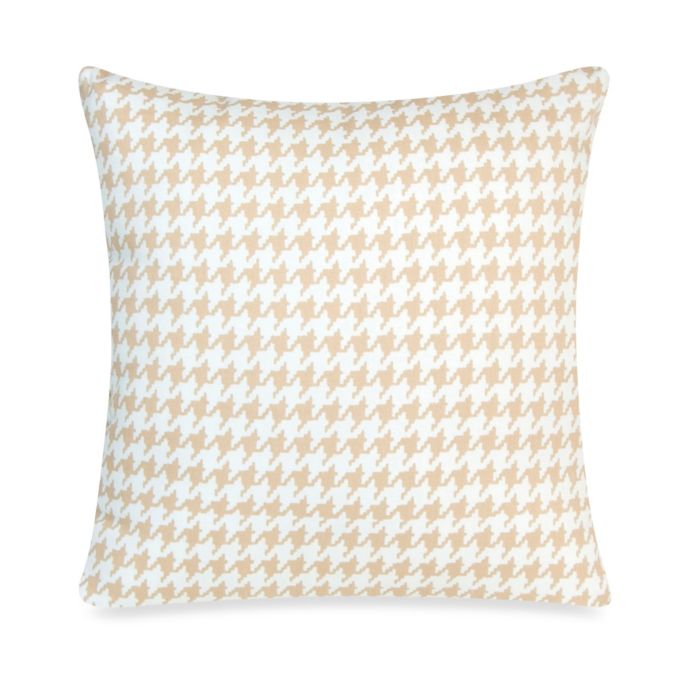 Glenna Jean Central Park Houndstooth Decorative Pillow Bed Bath